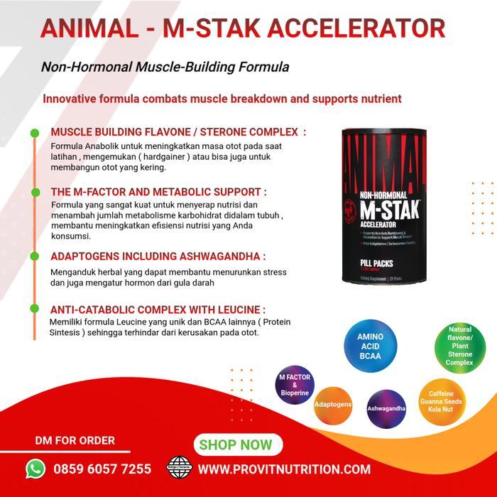 Universal - Animal M Stak 21 Packs Bulking Weight Gainer Anabolic Mass