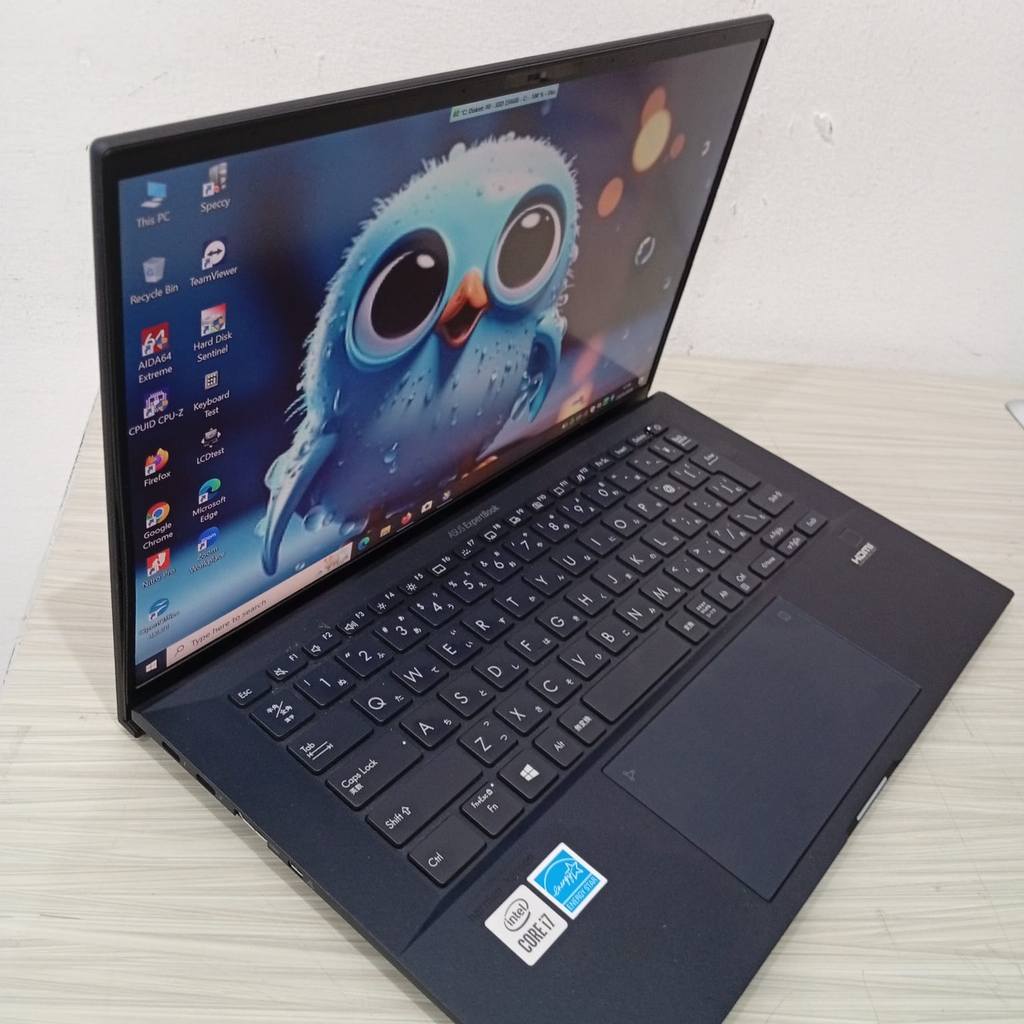 laptop  ASUS Expertbook B9450FA ram 16Gb  core i7 gen10 ssd 256 ringan