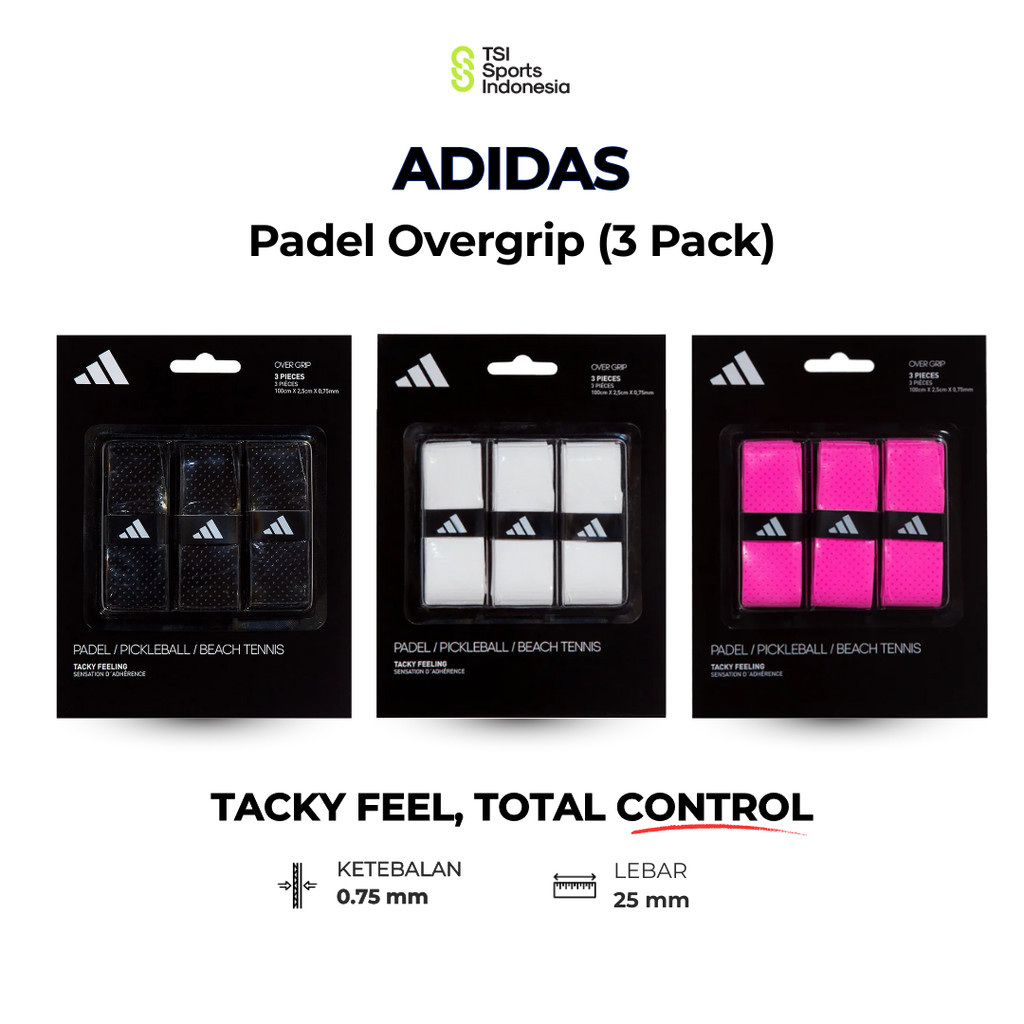 Grip Padel / Tenis / Badminton Adidas Padel Overgrip ( 3pcs )