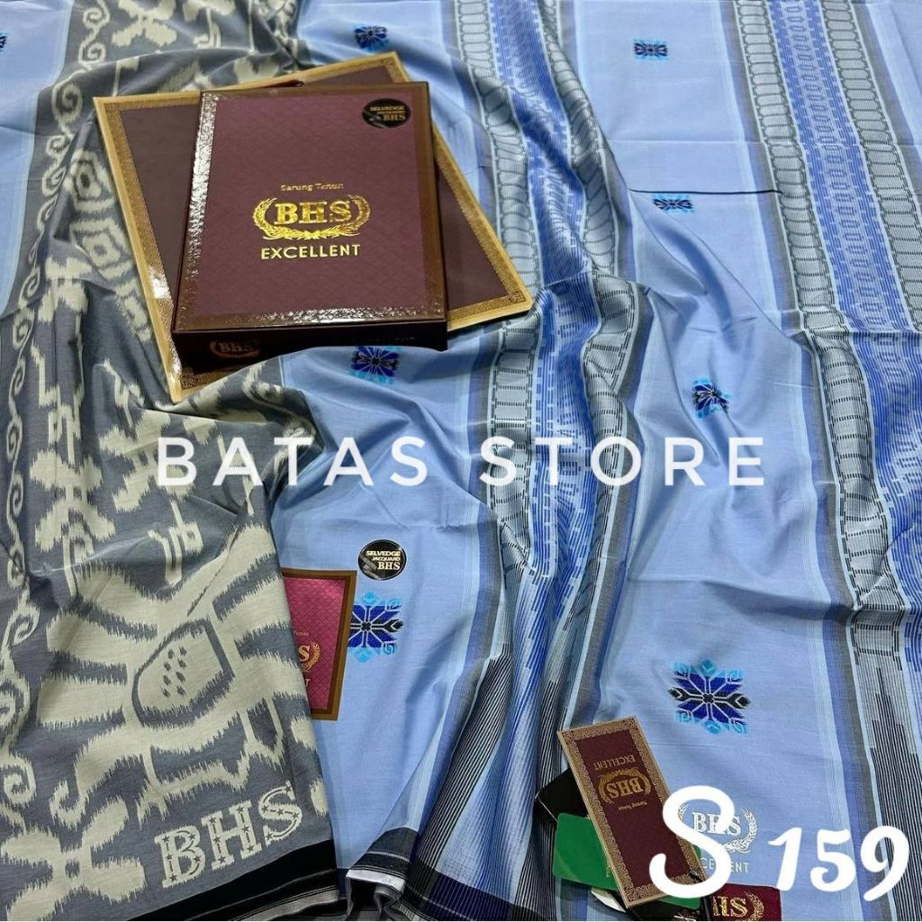 Sarung BHS Excellent Songket Gold Original/ Sarung BHS Jaguar Songket Ori Sarung BHS Ekselen Songket