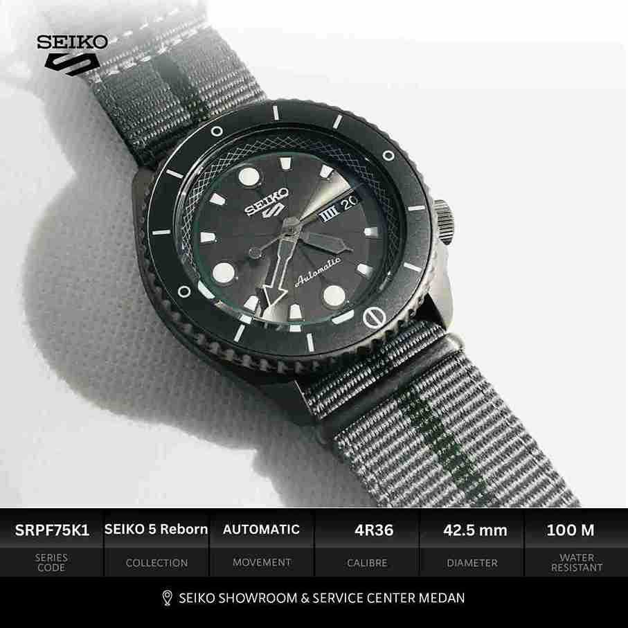 SEIKO Showroom Medan - Seiko 5 Sports  Reborn Limited Edition SRPF75K1