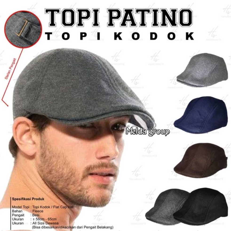 Topi Kodok Pria Dan Wanita Dewasa Terbaru Topi Pelukis Flat Cap Topi Newboys