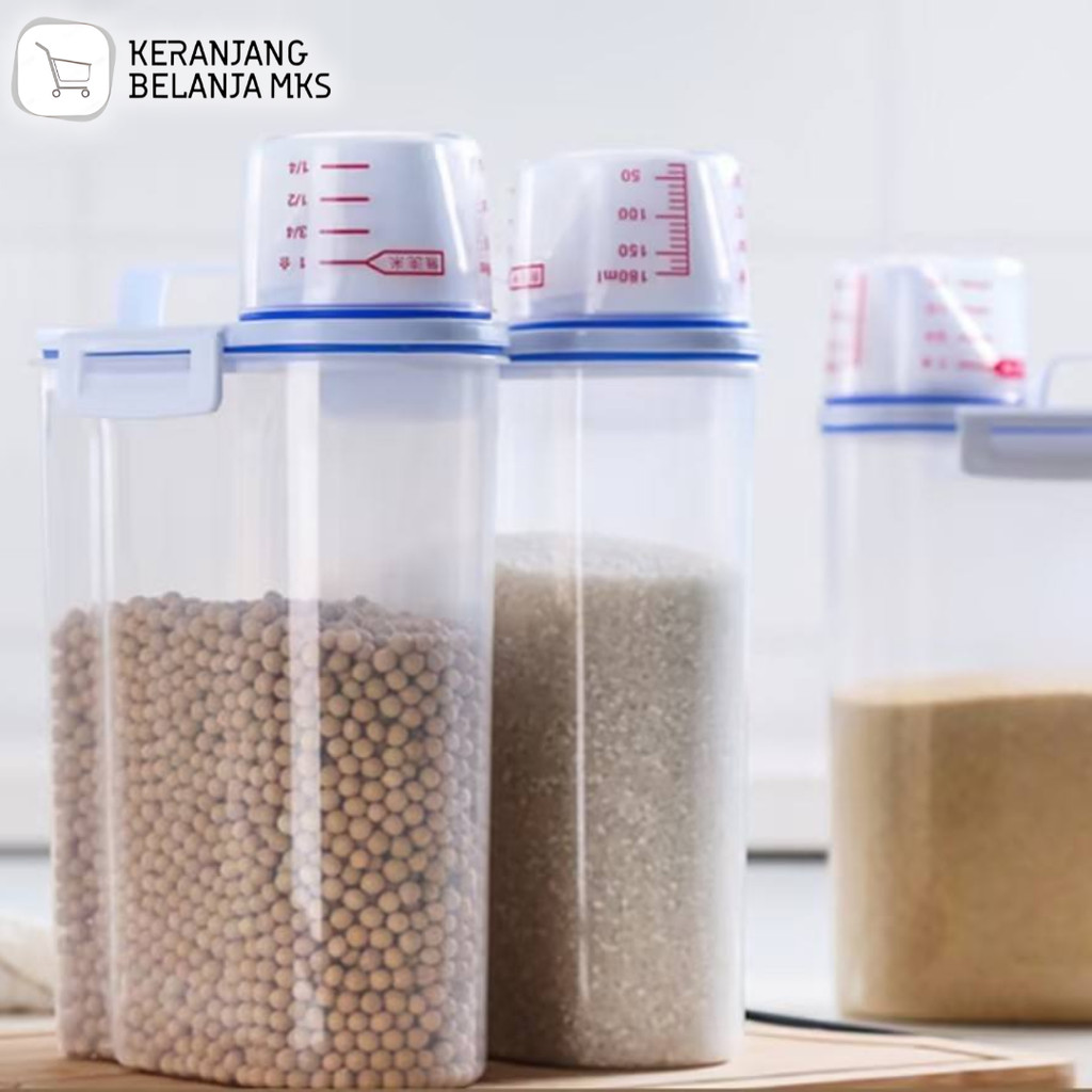 Tempat Penyimpanan Makanan Anjing Kucing Pet Food Storage