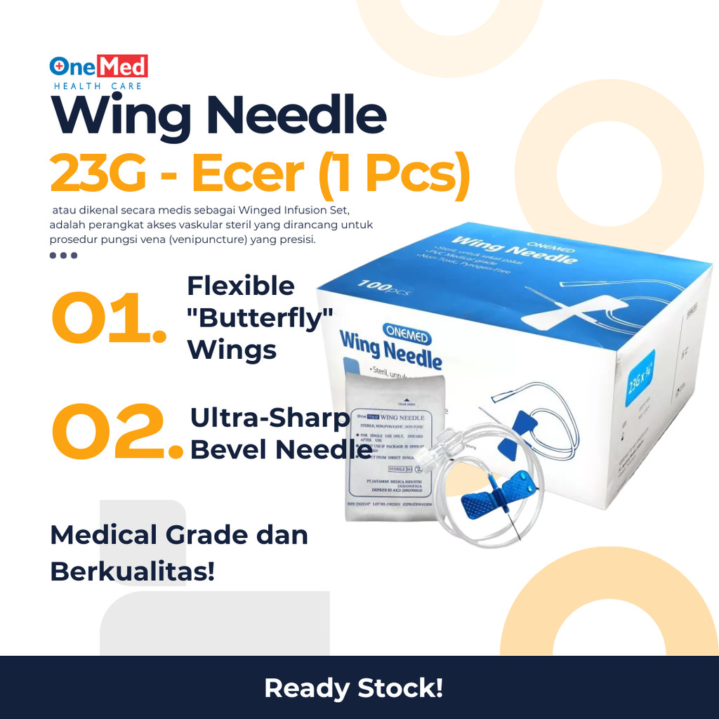 WING NEEDLE 23G ECER OM