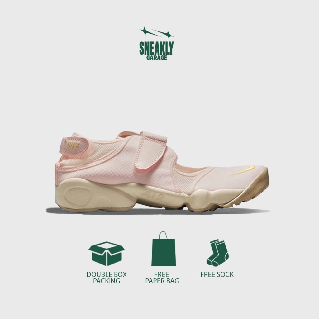 Sepatu Nike Air Rift Soft Pink  Sneakers Unisex