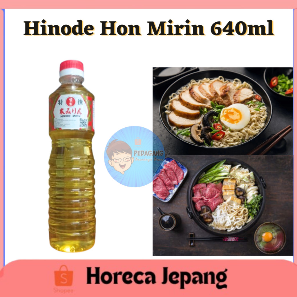 AFF Hinode Mirin 640ml/ Arak Masak Jepang/  arak masak/ Hinode Hon Mirin/ arak masak