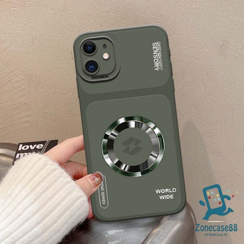 Case hp Motif Seperti iPhone 17 Pro Max Silicone  For Itel Vision 1 Pro / A26 / A27 / A49 / P40 / P5