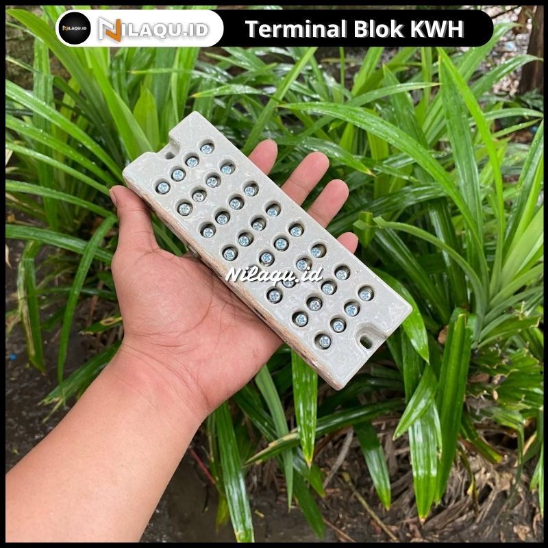 Terminal blok kabel listrik kWh Oka keramik 3 phase terminal block oka kwh 3phase