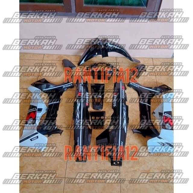 cover body bodi Fizr fiz R Full set bodi fizr Movistar hitam