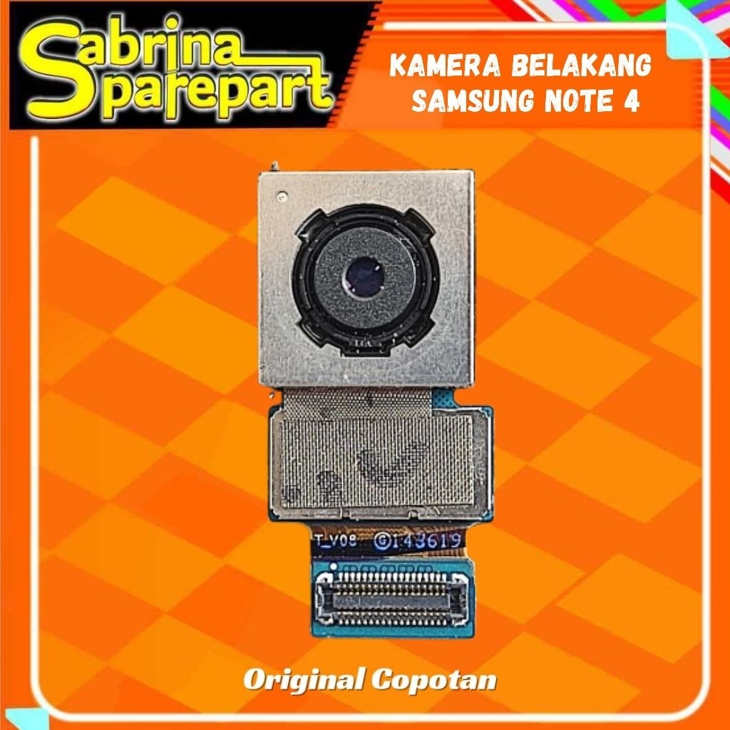 Kamera Belakang Samsung Note 4 (SM-N910H)  Second Original Copotan
