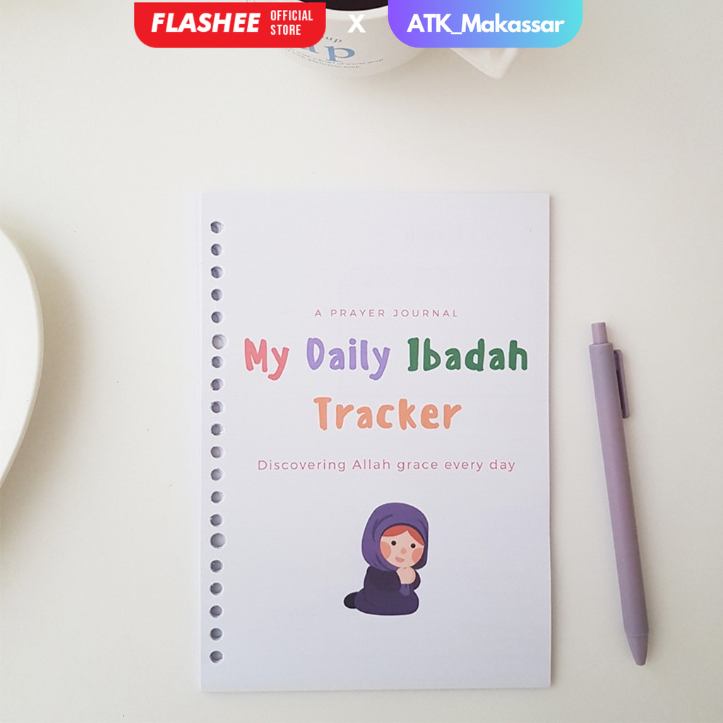 Daily Ibadah Tracker Muslim Sholat Tracker Catatan Ibadah Harian Ramadhan Planner Jurnal Amalan Sunn