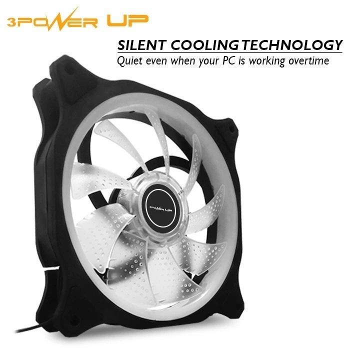 Fan Casing 12cm Power Up LOOP Single RGB Light LED Fan case 12cm RGB