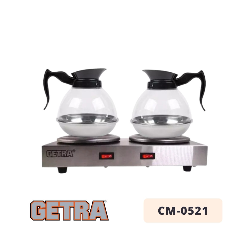 Coffee Warmer GETRA CM-0521 + 2 Decanter