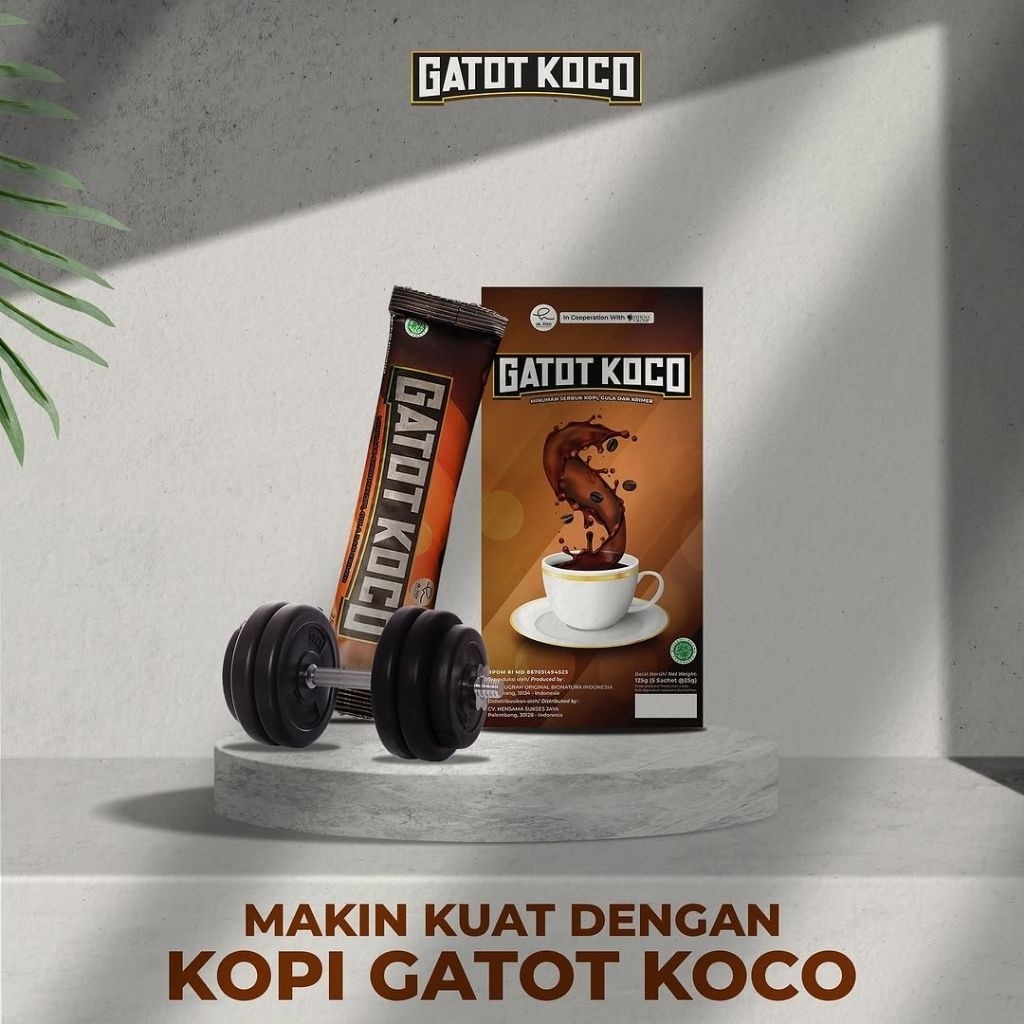 Gatot Koco Kopi Gatot Koco 1 Box 5 Sachet Minuman Serbuk Gatot Kaca By dr Richard Lee
