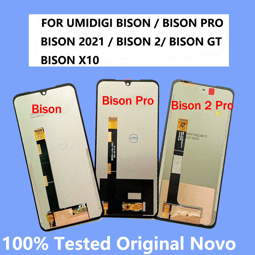 For Umidigi Bison 2021 Umidigi Bison Pro Umidigi Bison GT Umidigi BISON 2 PRO New Original Touch Scr