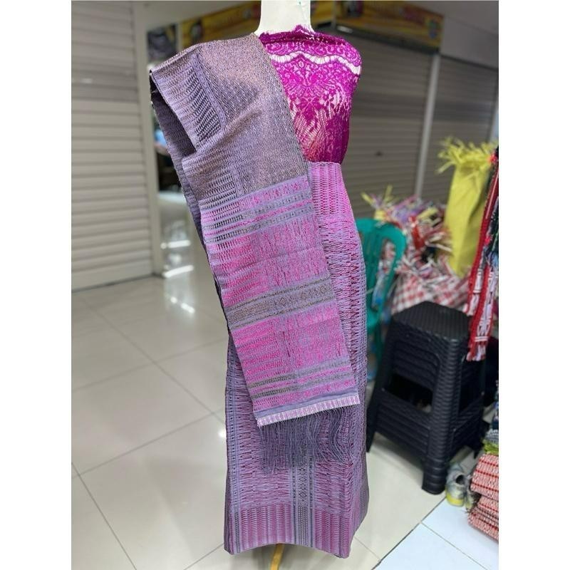 Songket Tenun Tangan Asli Sirat Payet Tumtuman Jumbo