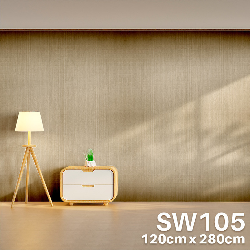 DTG Wallpaper Dinding Jumbo Polos Tekstur Linen 120x280cm PVC Quality Tebal Anti Lembab