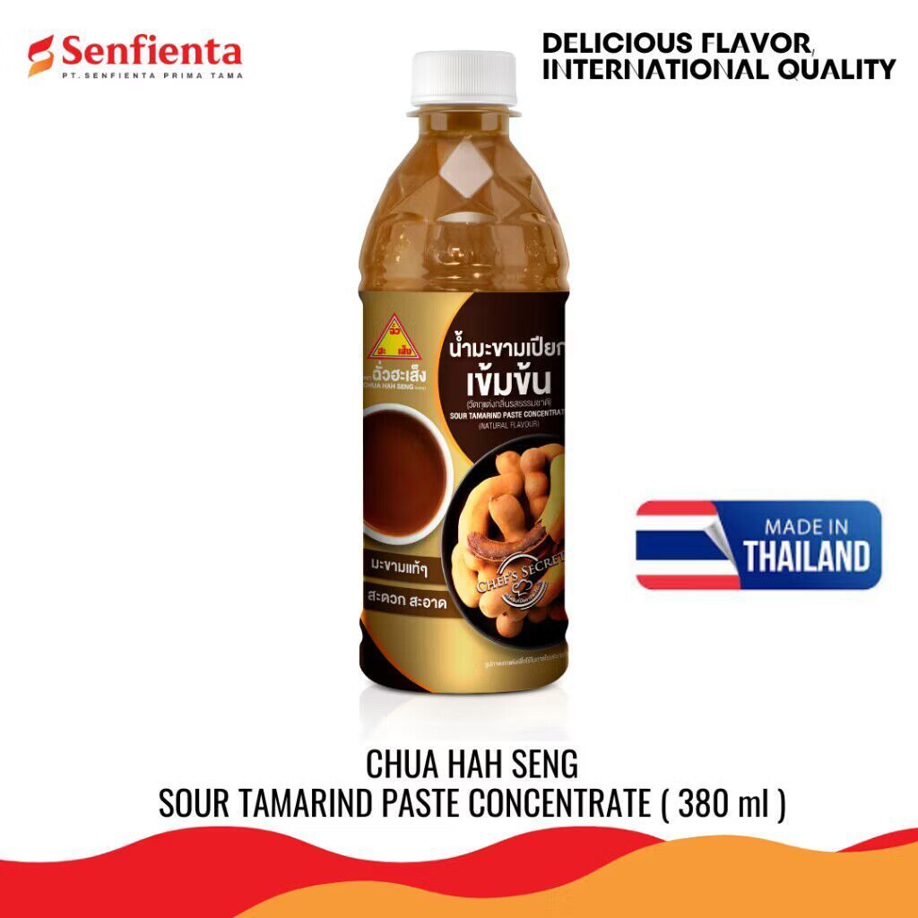CHUA HAH SENG Thai Sour Tamarind Paste Concentrate Asam Jawa Kental Import Thailand Bumbu Masakan Th