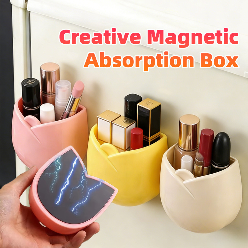 Kotak Penyimpanan Magnet kecil aesthetic Bahan Berkualitas Magnet Kuat Rak penyimpanan tahan lama