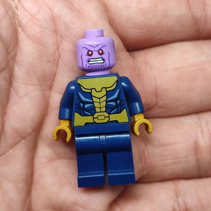 Mini Figure Lego Original Super Heroes Marvel Thanos Minifigs Brick TERBAIK...