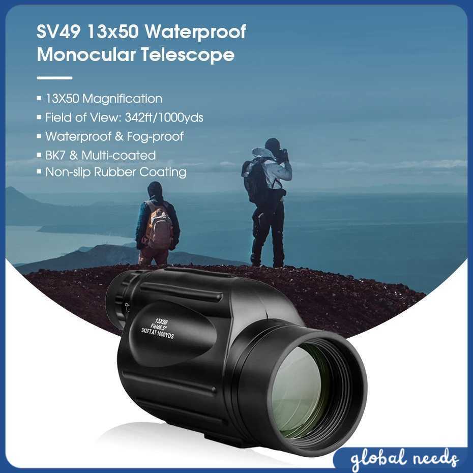 SVBONY Teropong Monocular Telescope Multi Coated Waterproof - SV49