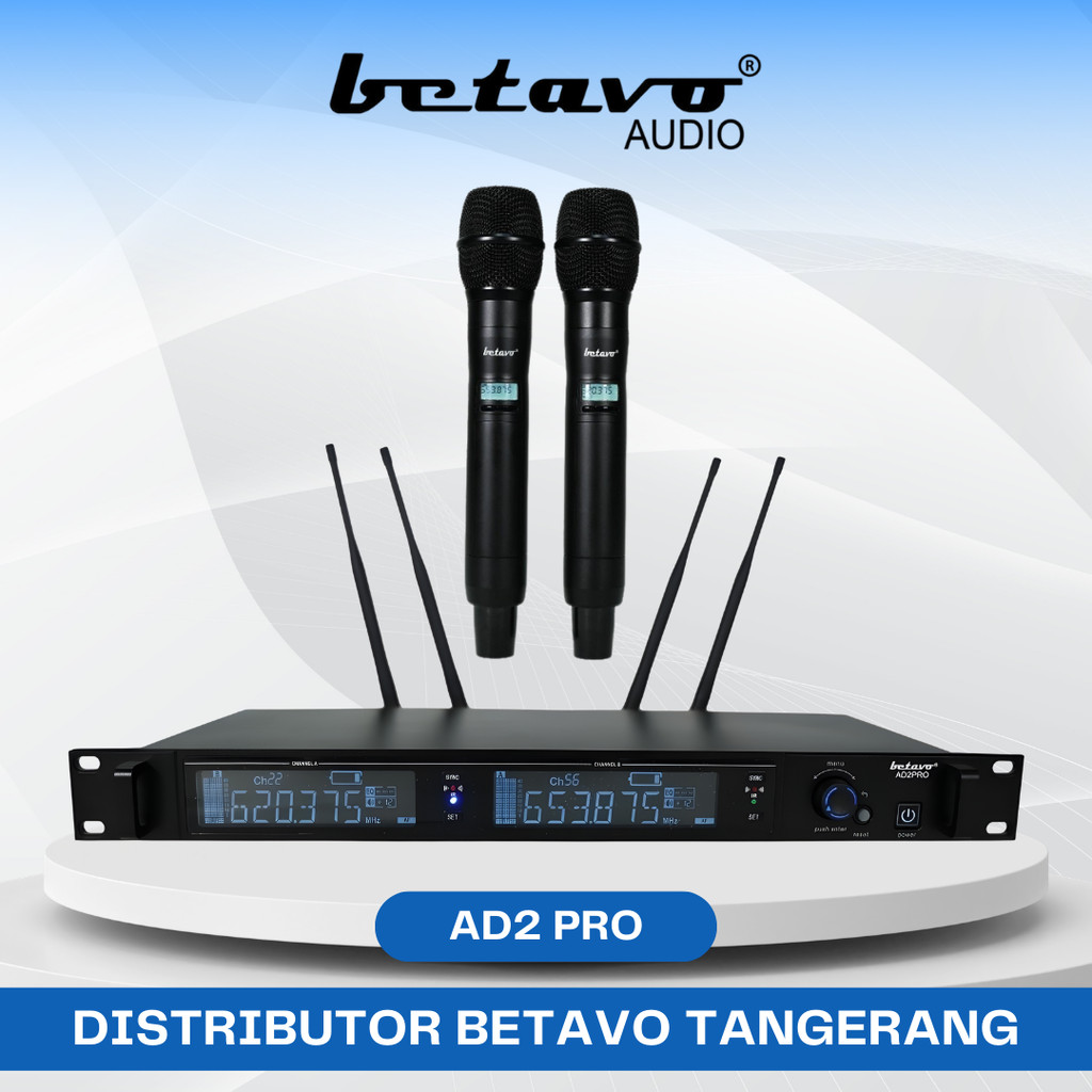 Professional Microphone Wireless Betavo AD 2 PRO HH