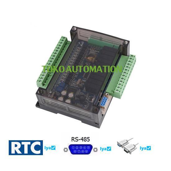 KOMPONEN PART PLC FX3U 24MR RS232 RS485 24VDC PLC