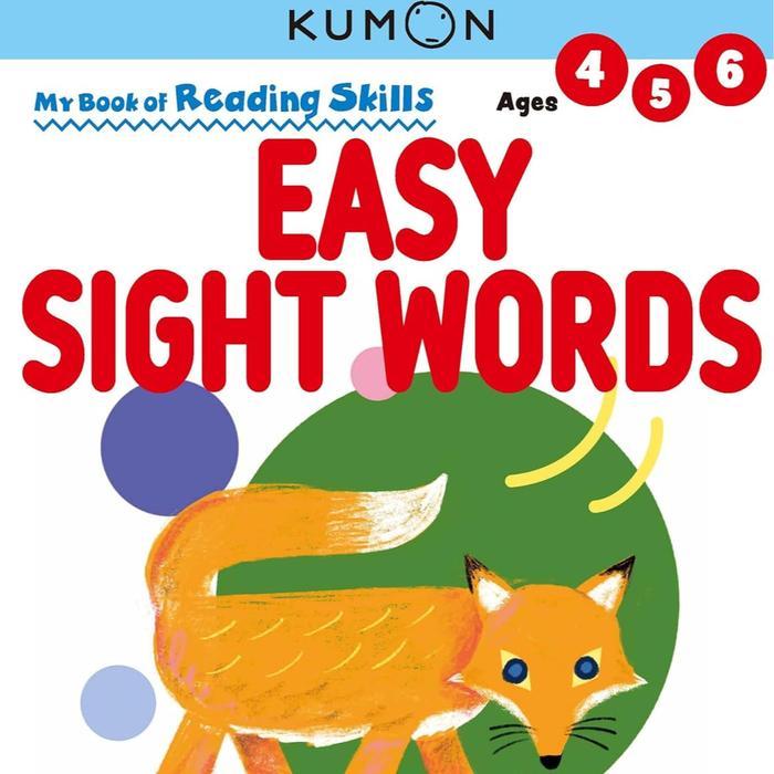 Kumon My Book of Reading Skills Kumon / Buku Aktivitas Kumon - Easy Sht Words