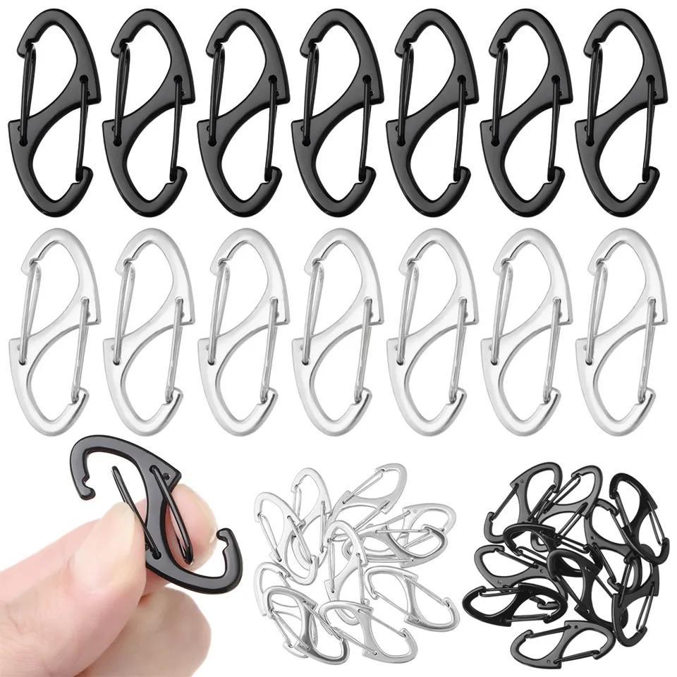 Carabiner Hook Snap 8 Shape Buckle Clip Pengait Gantungan Kunci 8 Tas pengait