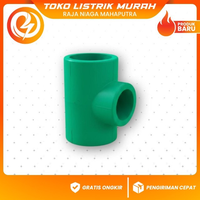 Pipa T 1 x 3/4" PPR Rucika – Sambungan Pipa Berkualitas