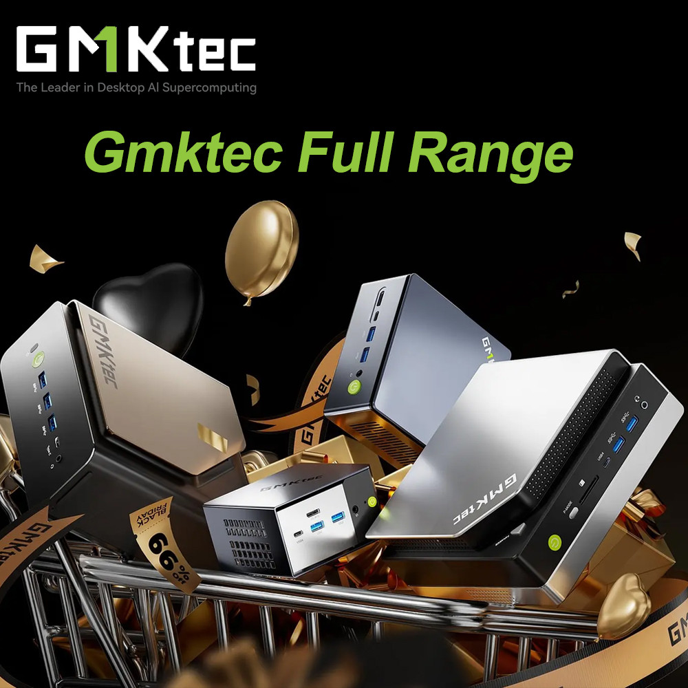 GMKtec MINI PC Barebones Full Range M5 Plus/M6 Ultra/M7 Ultra/M8/K8 PLUS/K9/K11/K12 Desktop Office M