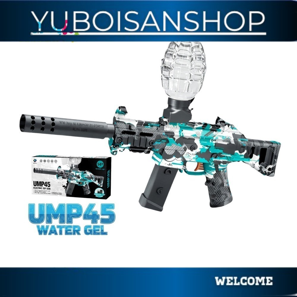 terlaris cuyy Mainan Anak BTC-3040 UMP45 ELECTRIC TOY GN Mainan Tembakan Water Seru Bubble Keren Out