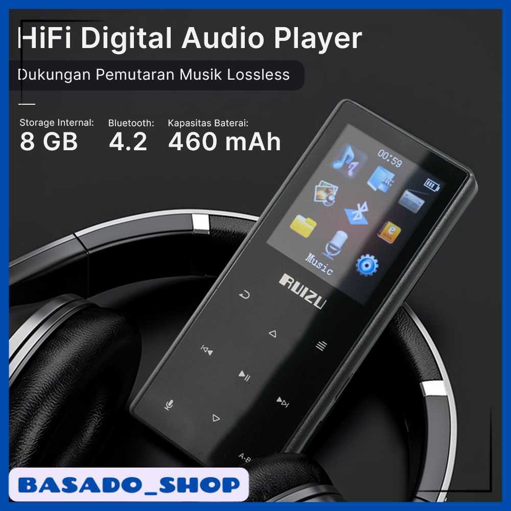 HiFi Digital Audio Player DAP MP3 Player Bluetooth 8GB - D29
