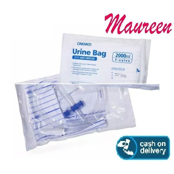 URINE BAG ONEMED T VALVE