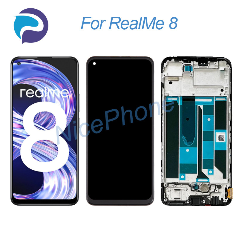 for RealMe 8 LCD Screen + Tou gitizer splay 2400*1080 RMX3085 for RealMe 8 LCD Screen splay