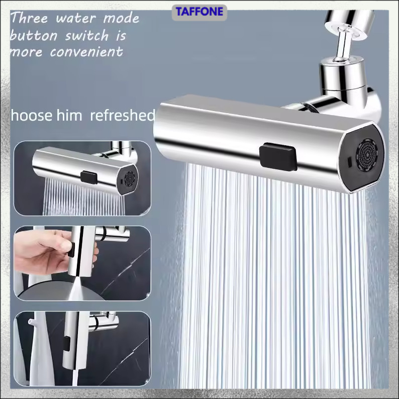 Keran Air Extender Faucet Water Outlet Universal 360 Degree - O2