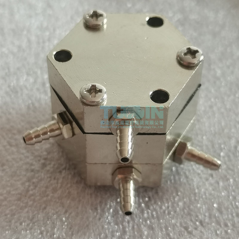 1pc High quality Dental Hexagonal Air controlled water valve for Dental air Accessories Unit Parts D