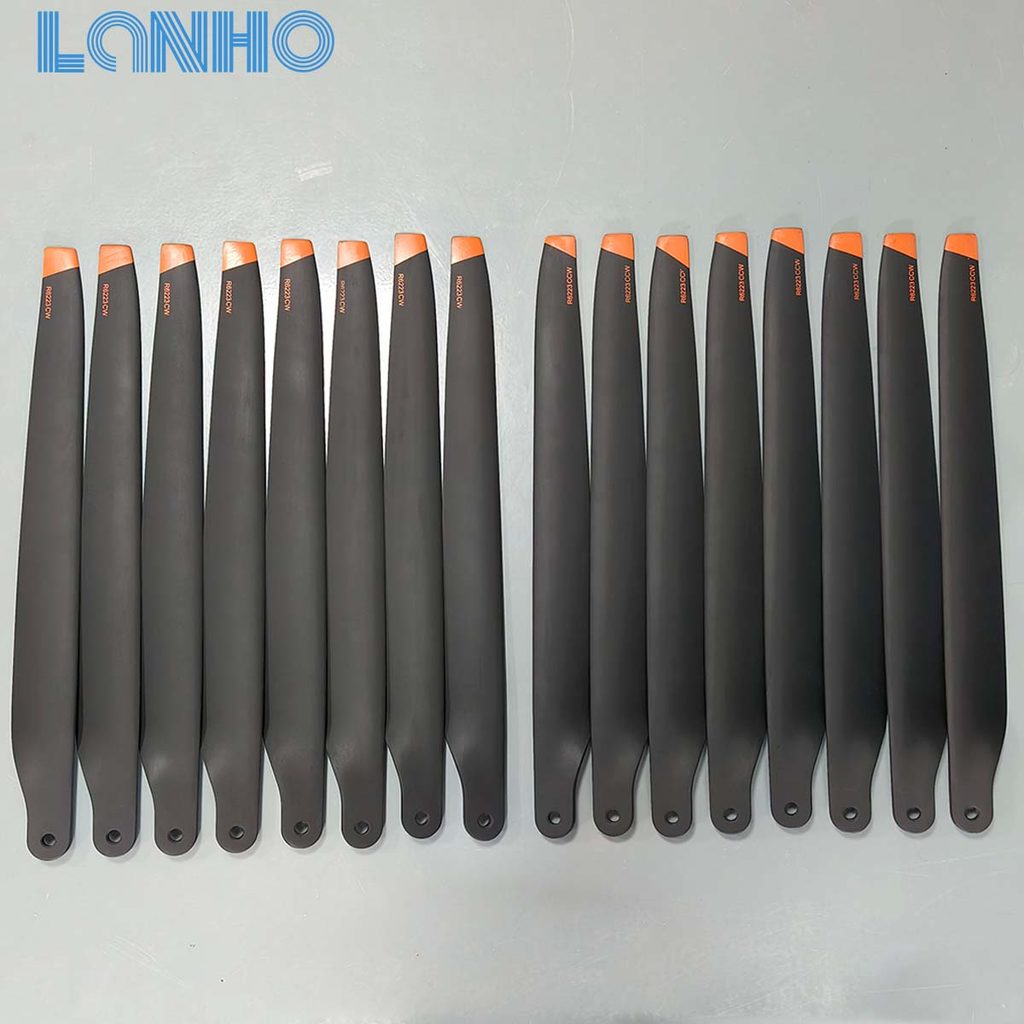 Baling-baling Lipat Serat Karbon Drone T70 6223 CW CCW Untuk Aksesoris UAV Pertanian DJI Agras T70P 