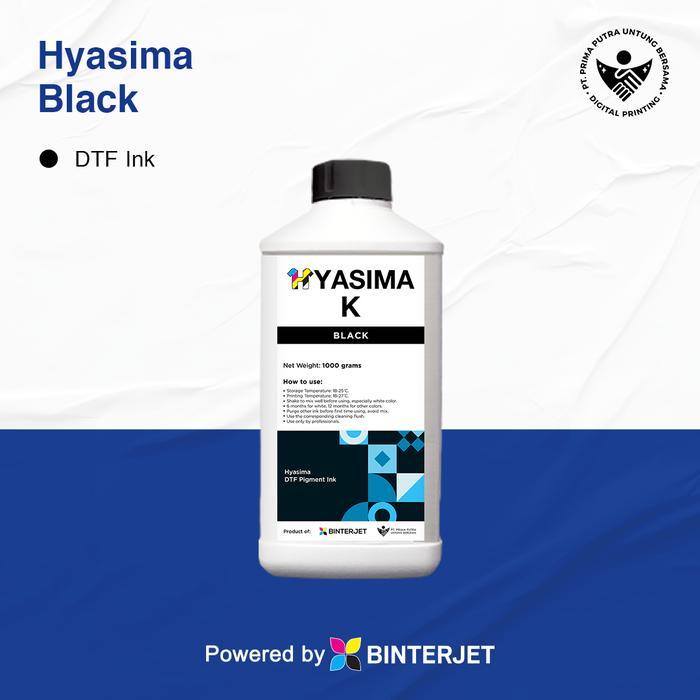 Hyasima DTF ink CMYK 1000 ml - Cyan - Black