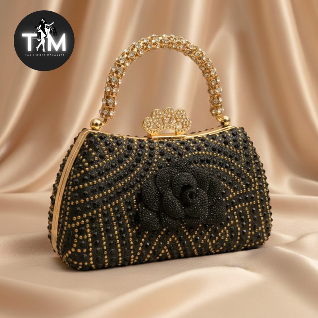 TAS PESTA RS139-3# TAS WANITA IMPORT CLUTCH BAG / TAS PESTA MEWAH IMPORT PREMIUM / TAS IMPORT MAKASS