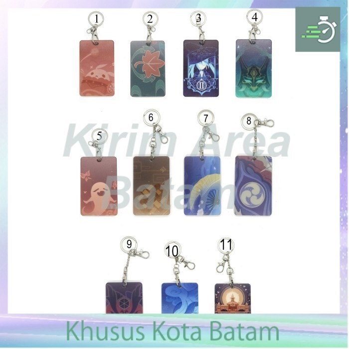 card holder tempat kartu genshin impact