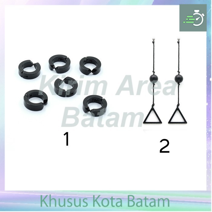 Anting stud cosplay chainsaw man fami - yoshida