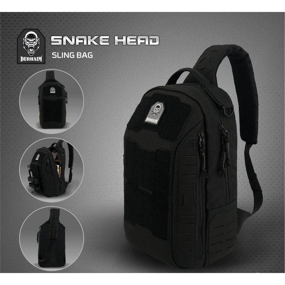 Tas Selempang Durhaim Snake Head Slingbag 15 L