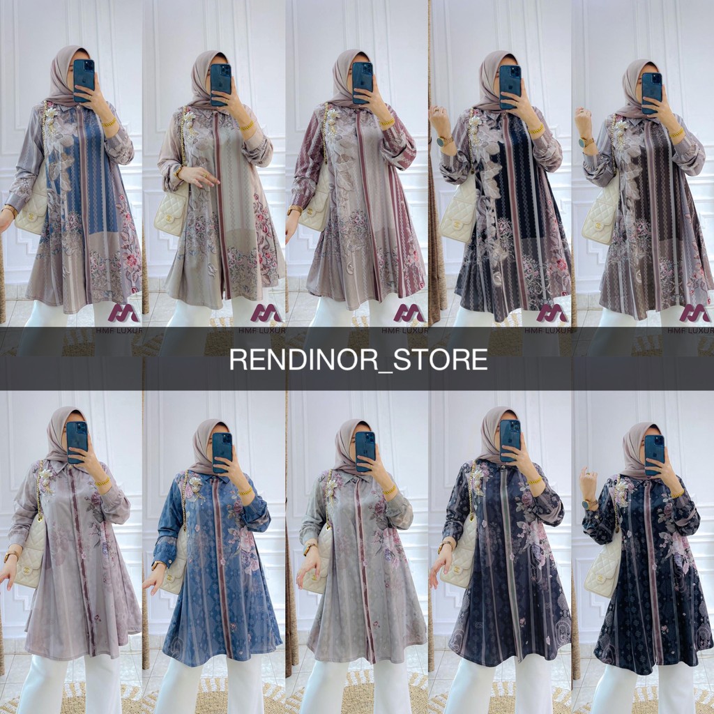 HMF MAYRA TUNIK ATASAN BY HMF LUXURY SIGANTURE PRINTING