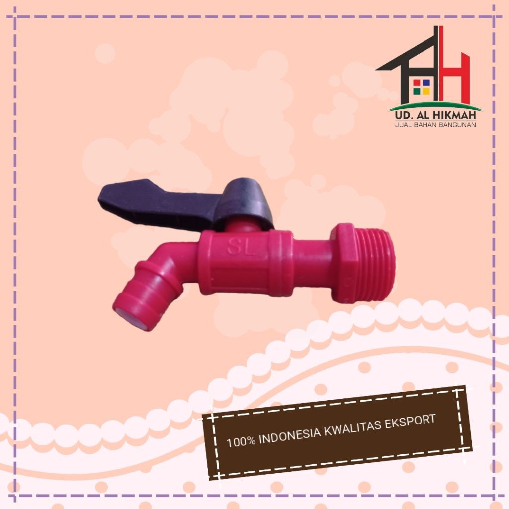 SINLOG Kran Air 3/4 Inch Kran Tembok SINLOG PVC 3/4"