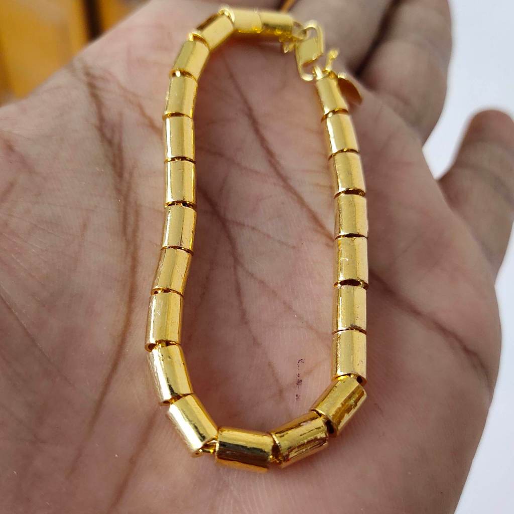 Gelang Bambu Kopong Lapis Emas 24k