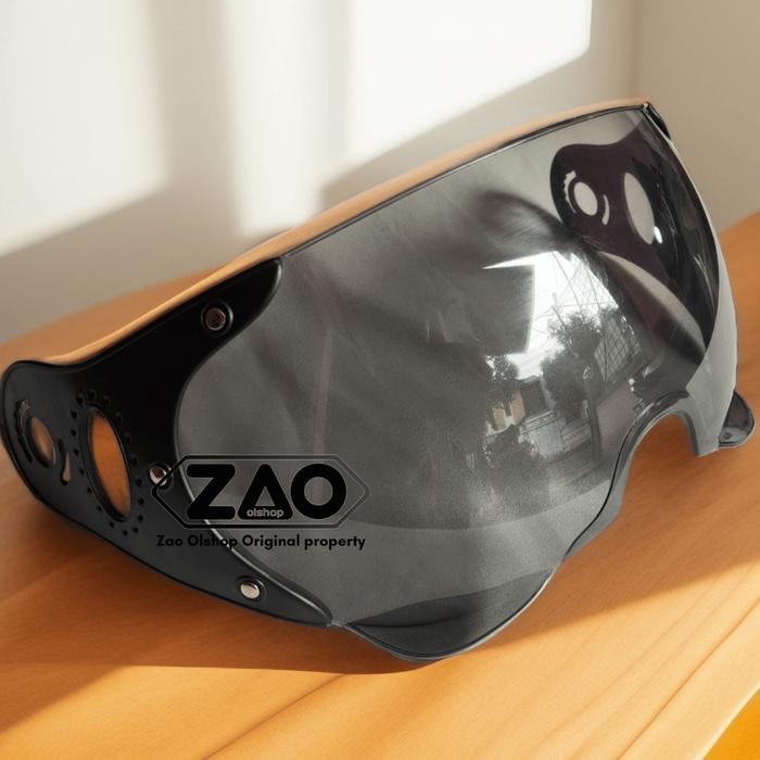 Auto Power Global Kaca Helm Honda Scoopy Pilot Lengkap Dengan 2pcs Side Cover 2pcs Baut Stainless Da