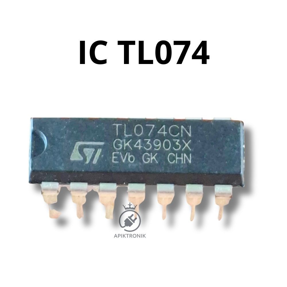 IC TL074 TL 074 Op Amp Quad JFET Low Noise DIP 14 Korea