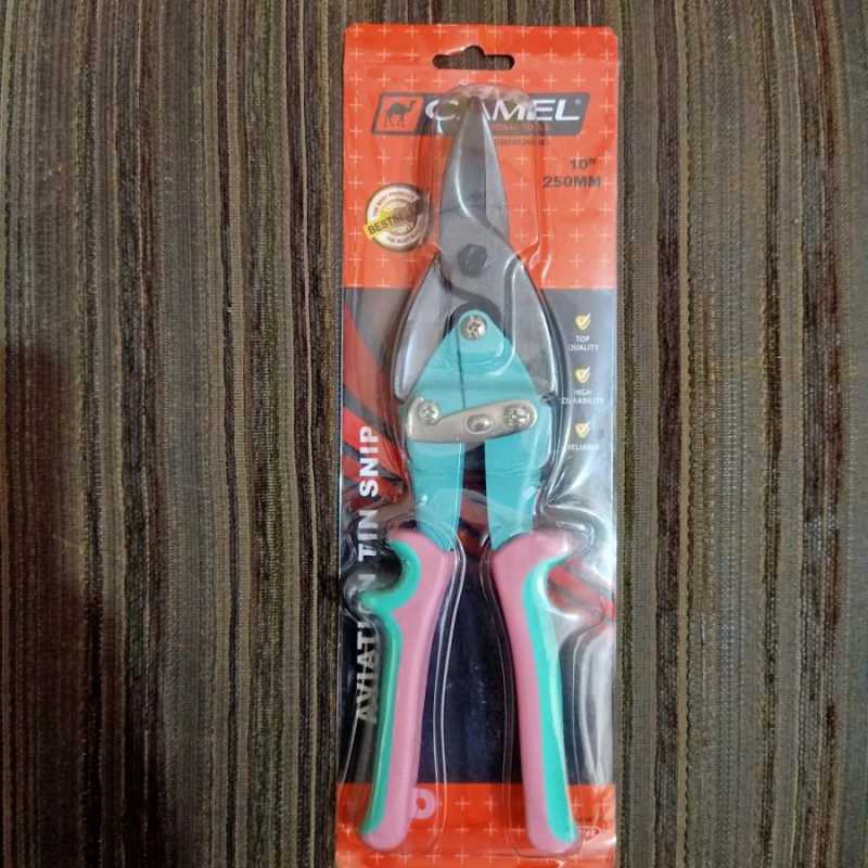 Gunting Hollow / Holo / Baja Ringan / Reng / Seng Camel 10 Inch