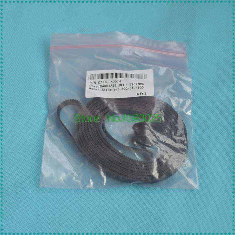 42 in ( C7770-60014 ) 24 in ( C7769-60182 ) Plotter Carriage Belt For HP Designjet 500 500PS 510 510